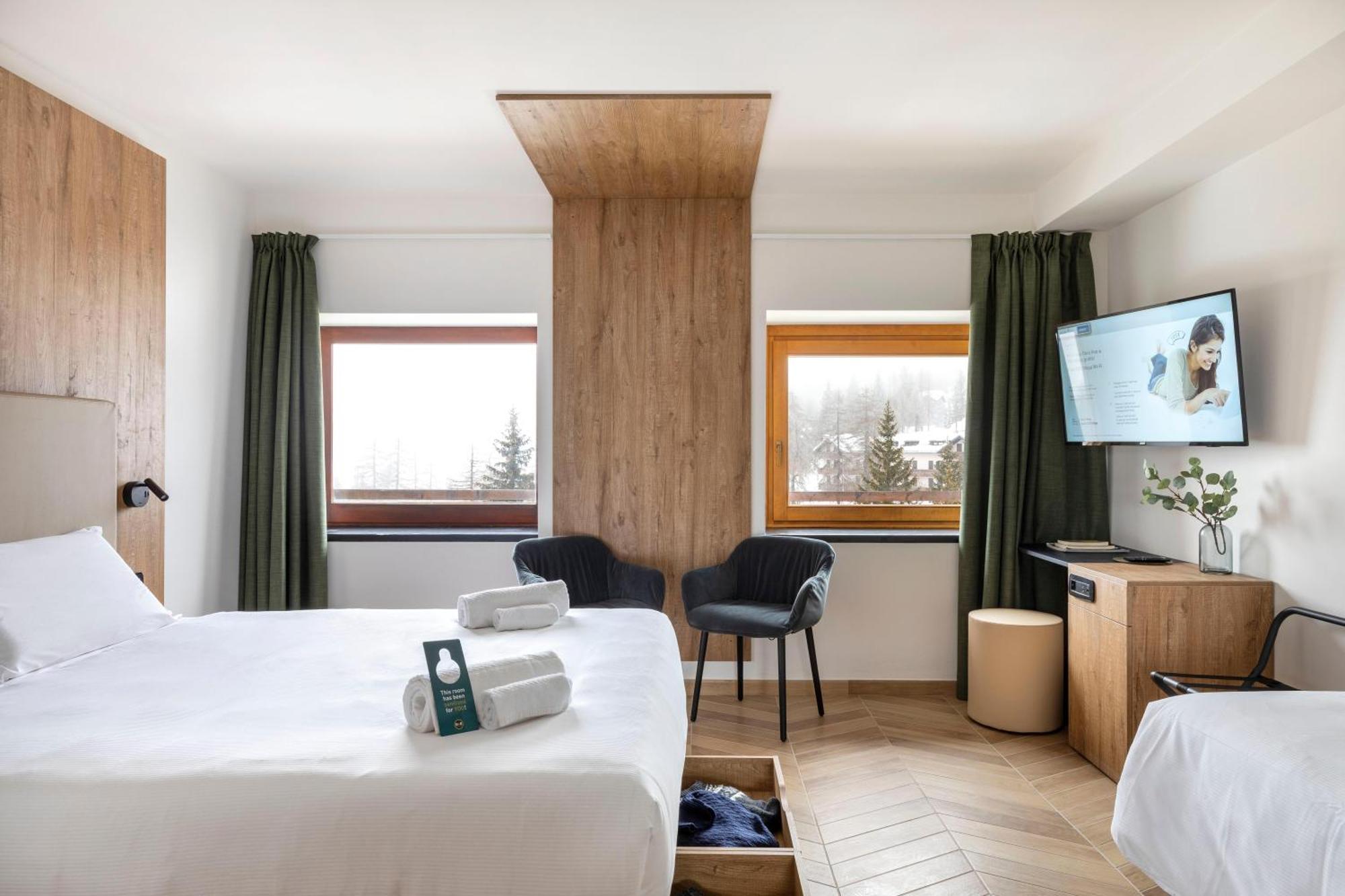 B&B Hotel Passo Tre Croci Cortina كورتينا دامبيتزو المظهر الخارجي الصورة